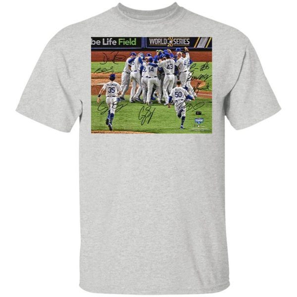 Team Los Angeles Dodgers MLB World Series Champions 2020 T-Shirt