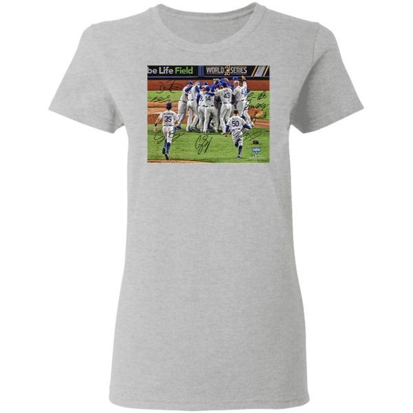 Team Los Angeles Dodgers MLB World Series Champions 2020 T-Shirt