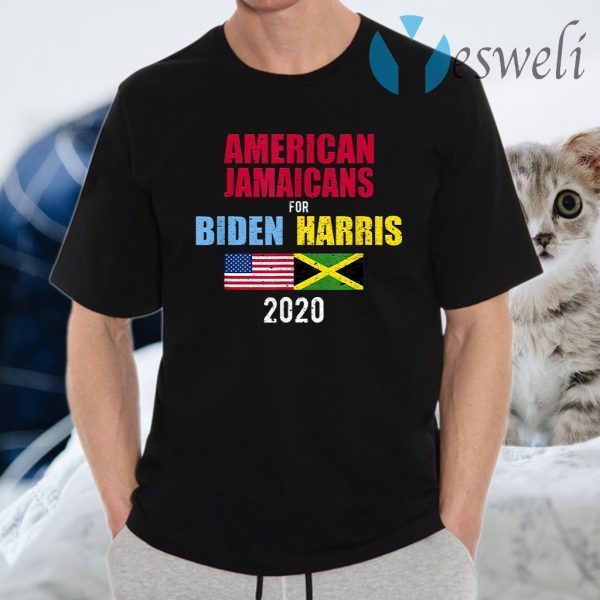 American Jamaicans For Biden Harris 2020 T-Shirts