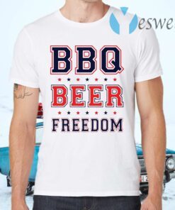 BBQ beer freedom T-Shirts