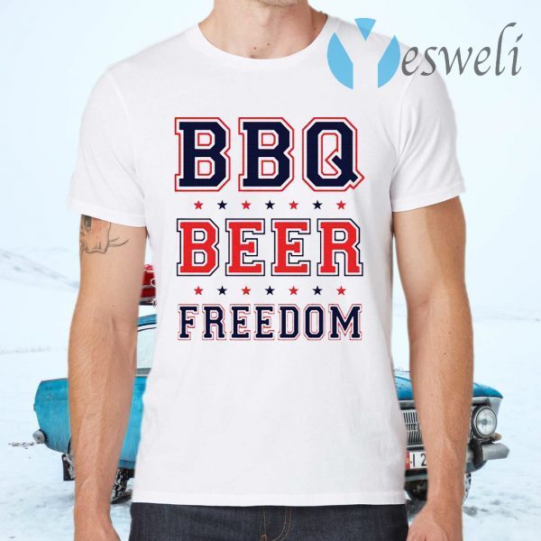 BBQ beer freedom T-Shirts