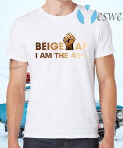 Beige I Am the 45 T-Shirts