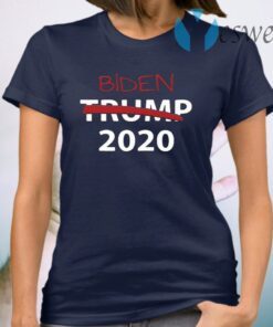 Biden 2020 President Election Voting Anti Trump Crossed Out T-Shirt