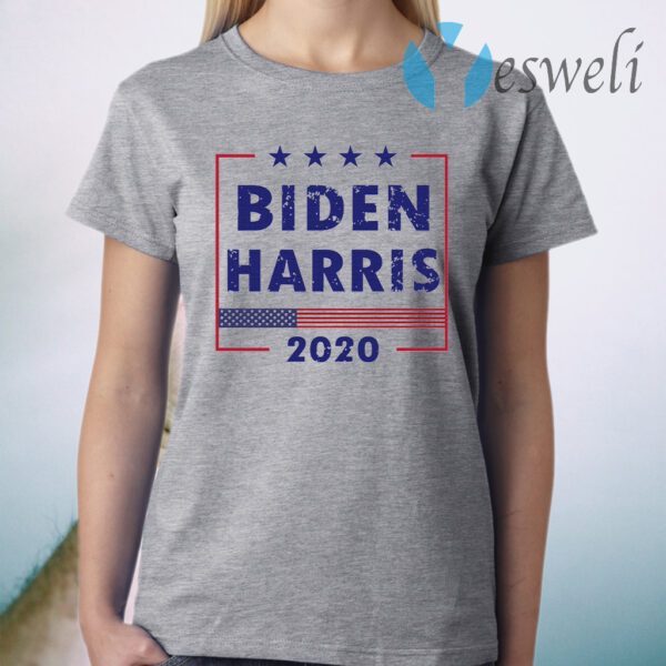 Biden Harris 2020 American Flag T-Shirt