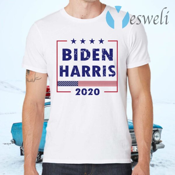 Biden Harris 2020 American Flag T-Shirts