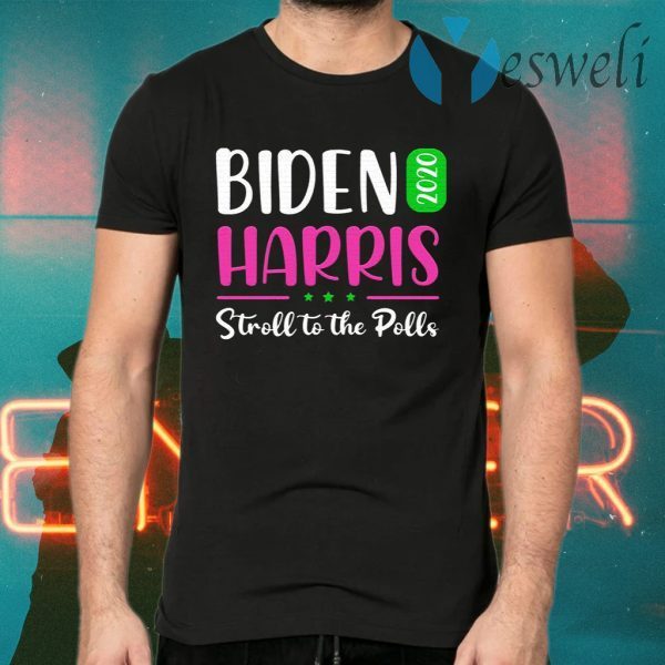 Biden Harris 2020 Strolls to the Polls Aka Sorority 1908 Election T-Shirts