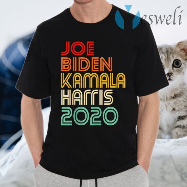 Biden Harris 2020 VP Joe Biden Kamala Harris Vintage Style T-Shirts