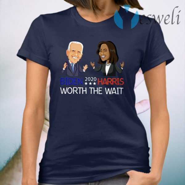 Biden Harris 2020 Worth The Wait T-Shirt