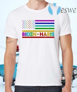 Biden Harris LGBT Rainbow USA Flag 2020 T-Shirts