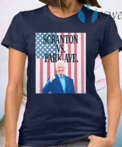 Biden Scranton Vs. Park Ave Flag T-Shirt