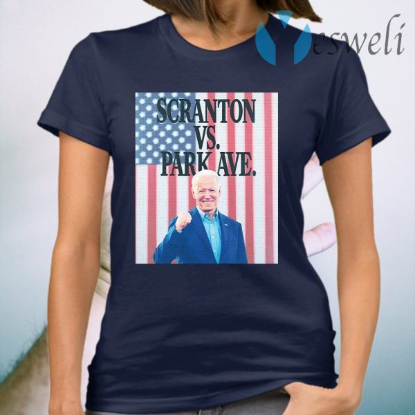 Biden Scranton Vs. Park Ave Flag T-Shirt