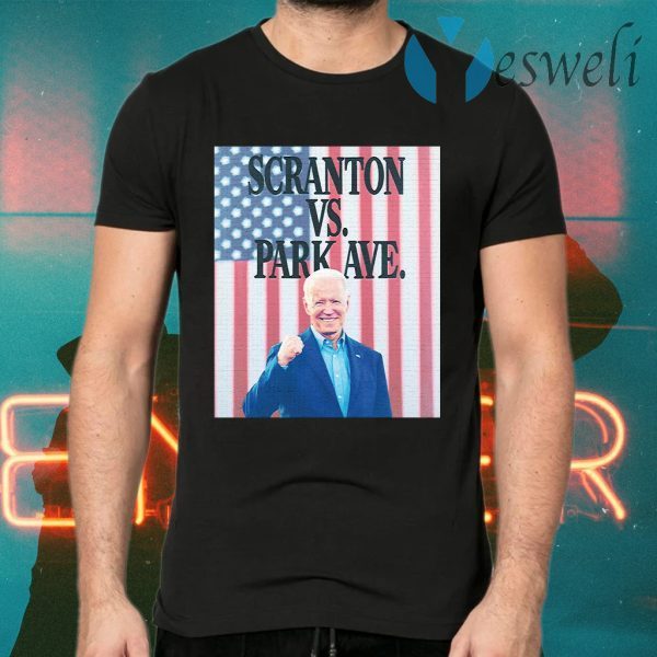 Biden Scranton Vs. Park Ave Flag T-Shirts