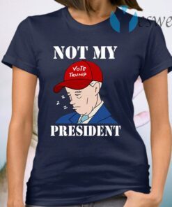 Biden Sleepy Joe Not My President Anti Joe Biden Pro Trump T-Shirt