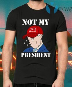 Biden Sleepy Joe Not My President Anti Joe Biden Pro Trump T-Shirts