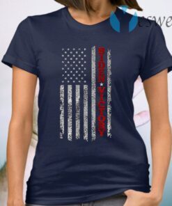 Biden Victory Shirt Vintage American Flag Biden Harris 2020 Premium T-Shirt