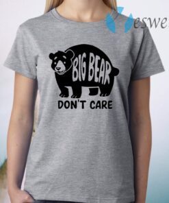 Big Bear Don’t Care Grey T-Shirt