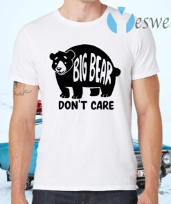 Big Bear Don’t Care Grey T-Shirts