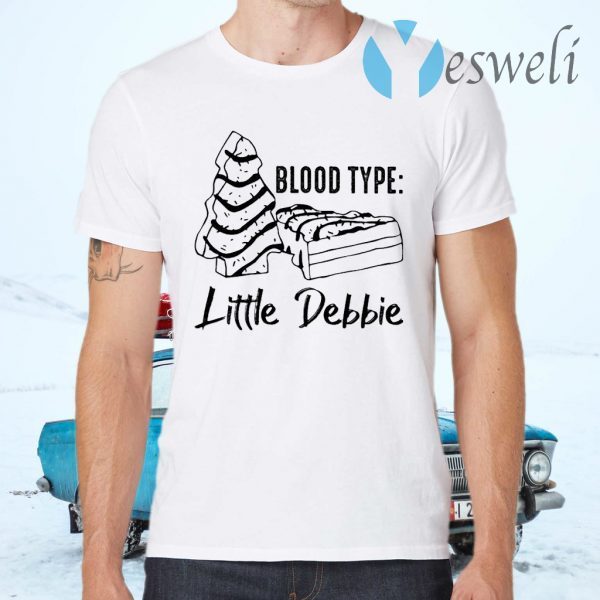 Blood type little Debbie T-Shirts