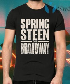 Bruce Springsteen Men’s Bruce On Broadway Slim Fit T-Shirts