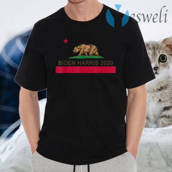 California For Joe Biden Kamala Harris 2020 T-Shirts
