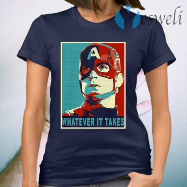 Captain America Avengers Endgame Whatever It Takes T-Shirt