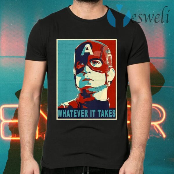 Captain America Avengers Endgame Whatever It Takes T-Shirts