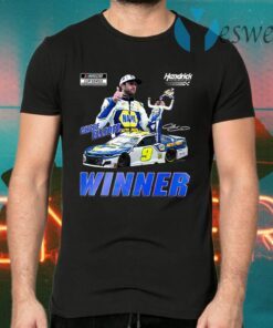 Chase Elliott Hendrick Motorsports Winner Signature T-Shirts