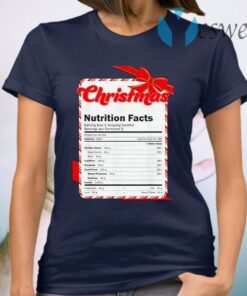 Christmas Nutrition Facts Value T-Shirt