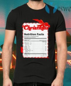 Christmas Nutrition Facts Value T-Shirts