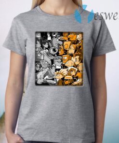 Clash Of Toons Cartoon T-Shirt