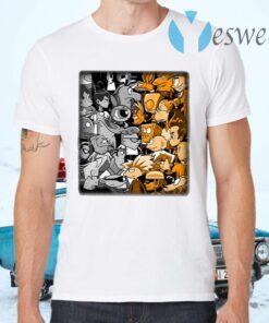 Clash Of Toons Cartoon T-Shirts