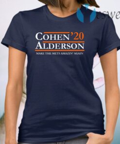 Cohen Alderson 2020 Make The Mets Amazin’ Again T-Shirt