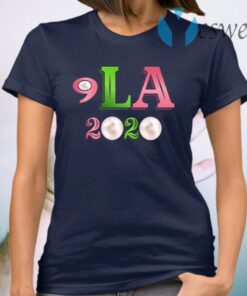 Comma La 2020 Kamala Harris AKA Sonority 1908 Pink And Green Joe Biden Kamala Harris President T-shirt