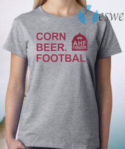 Corn Beer Football T-Shirt