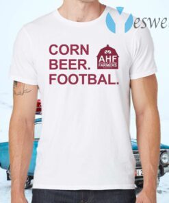 Corn Beer Football T-Shirts