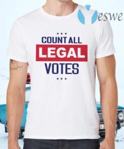 Count all legal votes T-Shirts