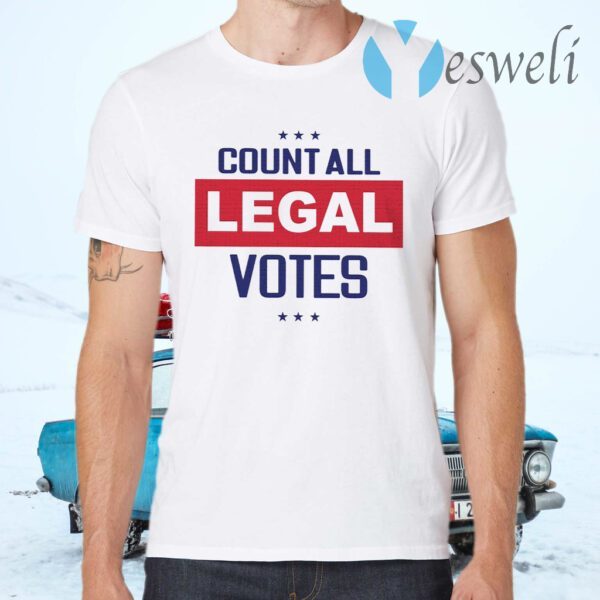 Count all legal votes T-Shirts