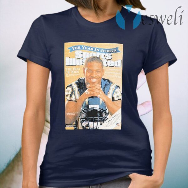 Cover Tee San Diego Chargers 2009 Ladainian Tomlinson T-Shirt