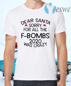 Dear Santa Sorry For All The F-bombs 2020 Was Crazy T-Shirts