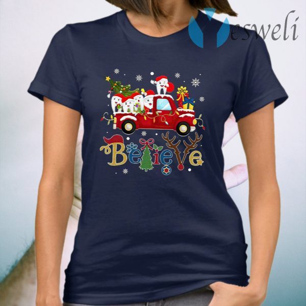 Dental Believe Merry Christmas T-Shirt