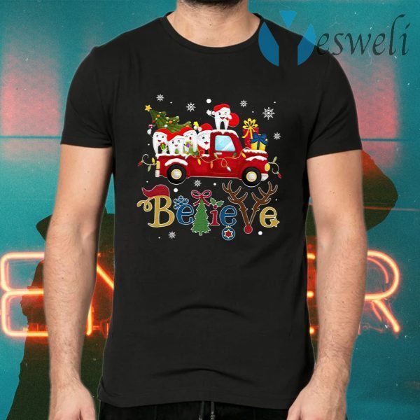 Dental Believe Merry Christmas T-Shirts