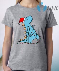 Dinosaur Christmas T-Rex T-Shirt