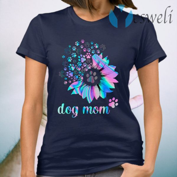 Dog Mom Sunflower T-Shirt