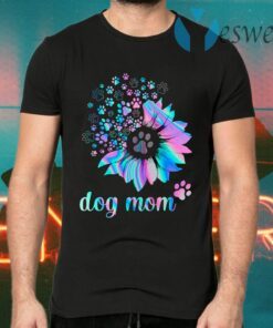 Dog Mom Sunflower T-Shirts