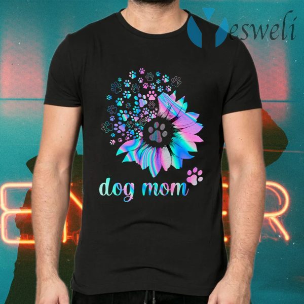 Dog Mom Sunflower T-Shirts