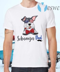 Dog schnauzer dad T-Shirts