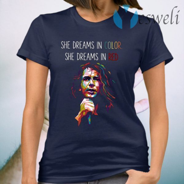 Eddie Vedder She Dreams In Color She Dreams In Red T-Shirt