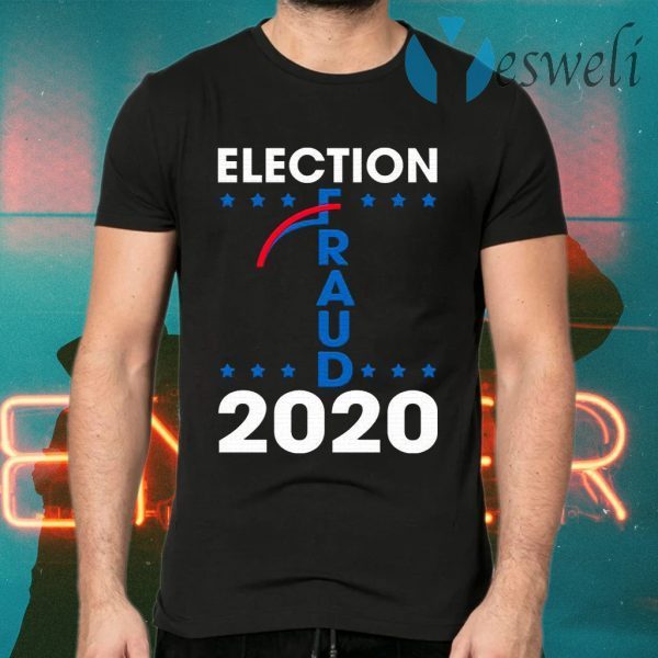 Election Fraud 2020 Trump Biden Ballot 2020 Election Voter Fraud Results Rigger T-Shirts