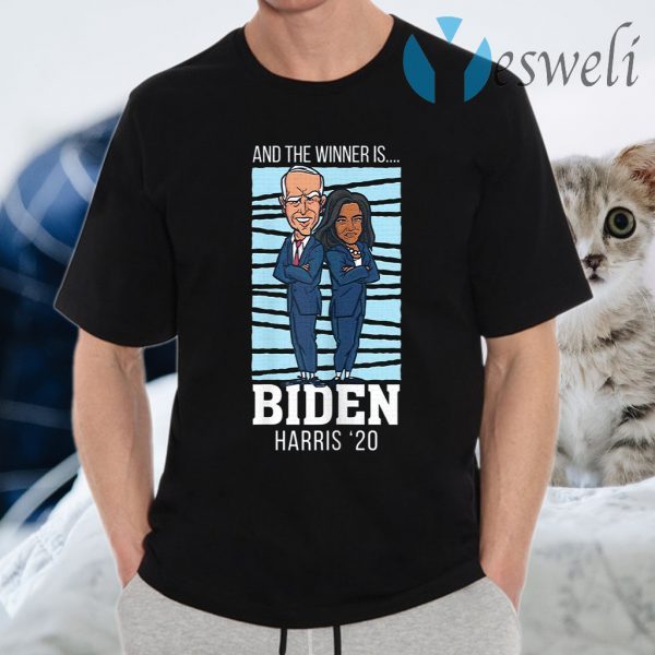 Election Winner Champions President Joe Biden Kamala Harris T-Shirts