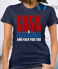 F-Ck You Joe Biden Not My President Pro Trump Potus Political Humor T-Shirt